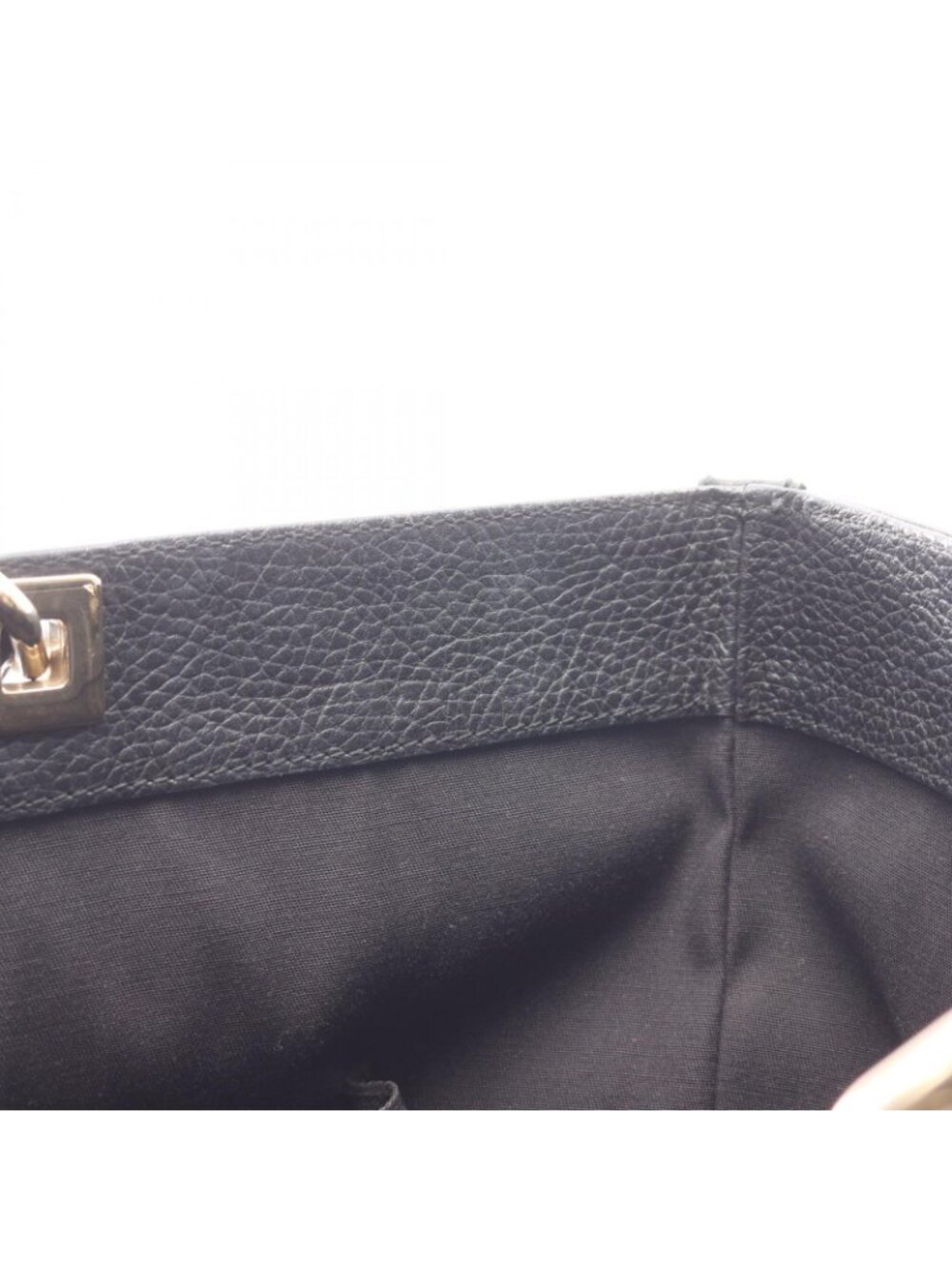 Gucci Tote GG Pattern Black Nylon Leather - Picture 6 of 11